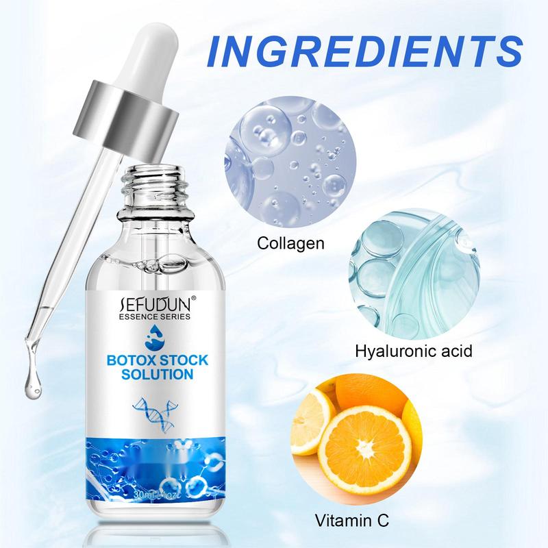 Botox Stock Solution Serum, Vitamin C Facial Serum For Face (30mI  1oz) Skincare Comfort