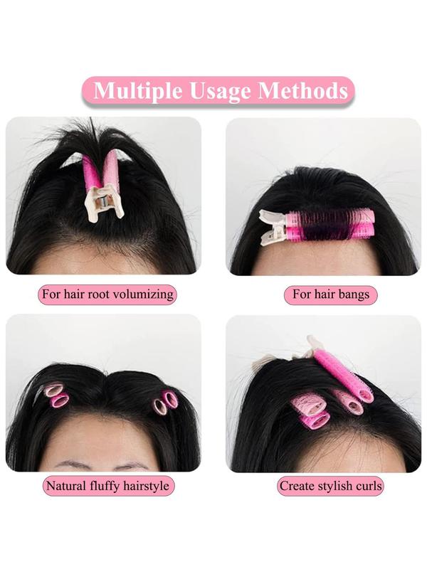 2024 New Style Solid Color Hair Root Fluffy Clip, Hair Root Fluffy Tool, Hair Styling Tool for Women & Girls, Multifunctional Hair Styling Tool for Home & Salon Use