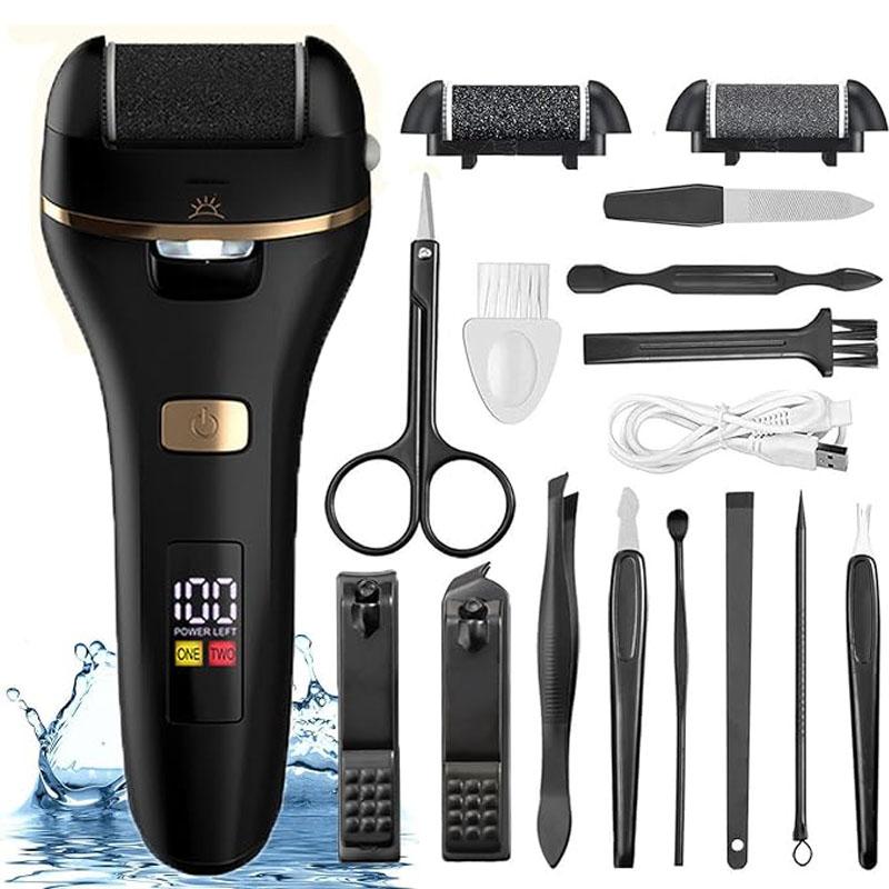 [Clearance, Event Lowest Price]Electric Callus Remover,Vacuum Suction and Heads for Cracked Heels and Dead Hard Cracked Dry Skin Ideal Gift