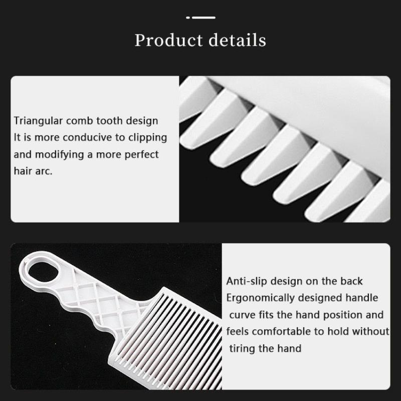 Hair Trimming Tool Set, 3 Counts set Professional Positioning Clipper Comb, Professional Hairdressing Accessories for Home Salon Use, Christmas Gift