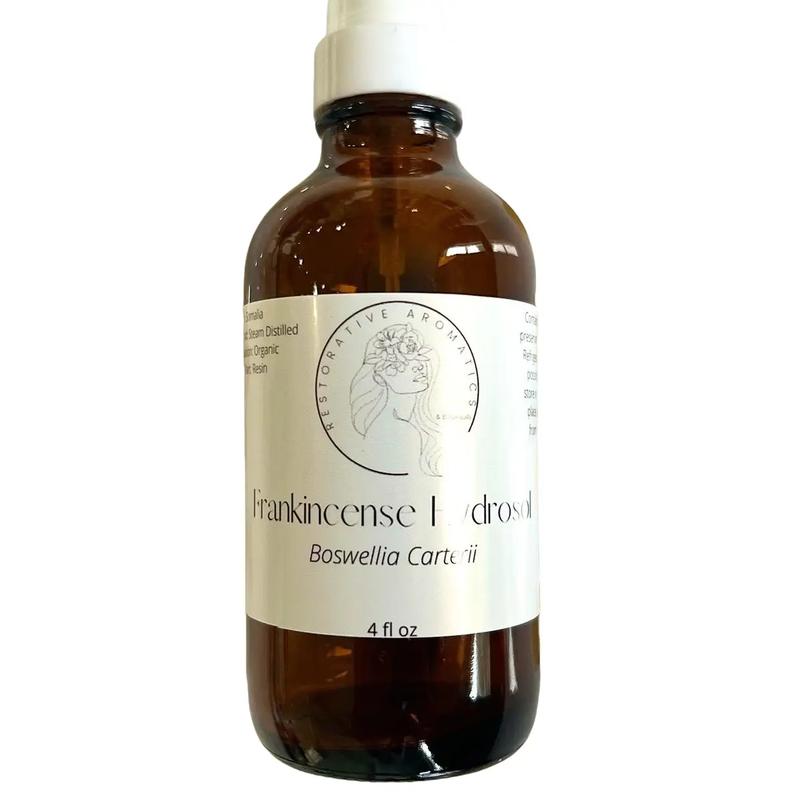 Frankincense Hydrosol Face Mist Spray - For Face and Body - Toner