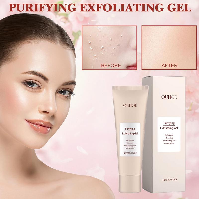 [Hot Sale]Purifying Enzymes Exfoliating Gel 5Pcs: Gentle Exfoliating Gel for Face Facial - Exfoliating Gel Scrub for Face Cleans Dirt & Oils Skincare Comfort Skin Repair-OUA05-A020-50