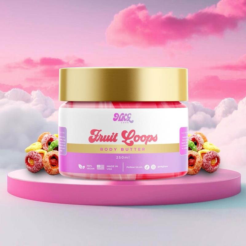 Fruit loops body butter Body Care Fragrance Comfort Daily Moisture Skin Repair Scent Lotions Blend Scented Skin Care Cosmetic