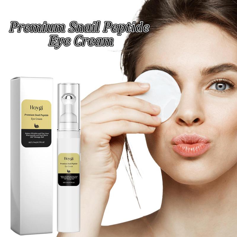 Snail Peptide Eye Cream, 2 Counts set Moisturizing Eye Cream, Lifting and Firming Eye Cream, Hydrating Eye Care Product for Women & Men