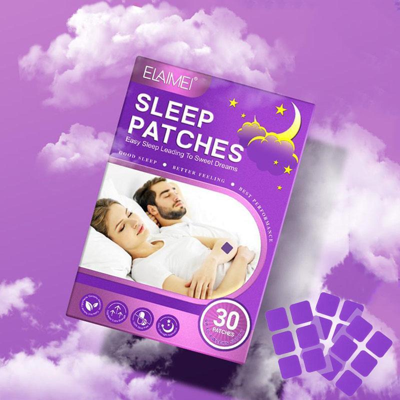 Sleep Patches with Melatonin, 30pcs box Body Care Patches for Women & Men, Body Care Kits for Good Night's Sleep, Christmas Gift