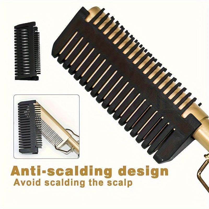 Electric Hair Straightener, Multifunctional Hair Straightening Comb, Hair Styling Tool for Women & Men, Hairdressing Tool for Home & Salon Use