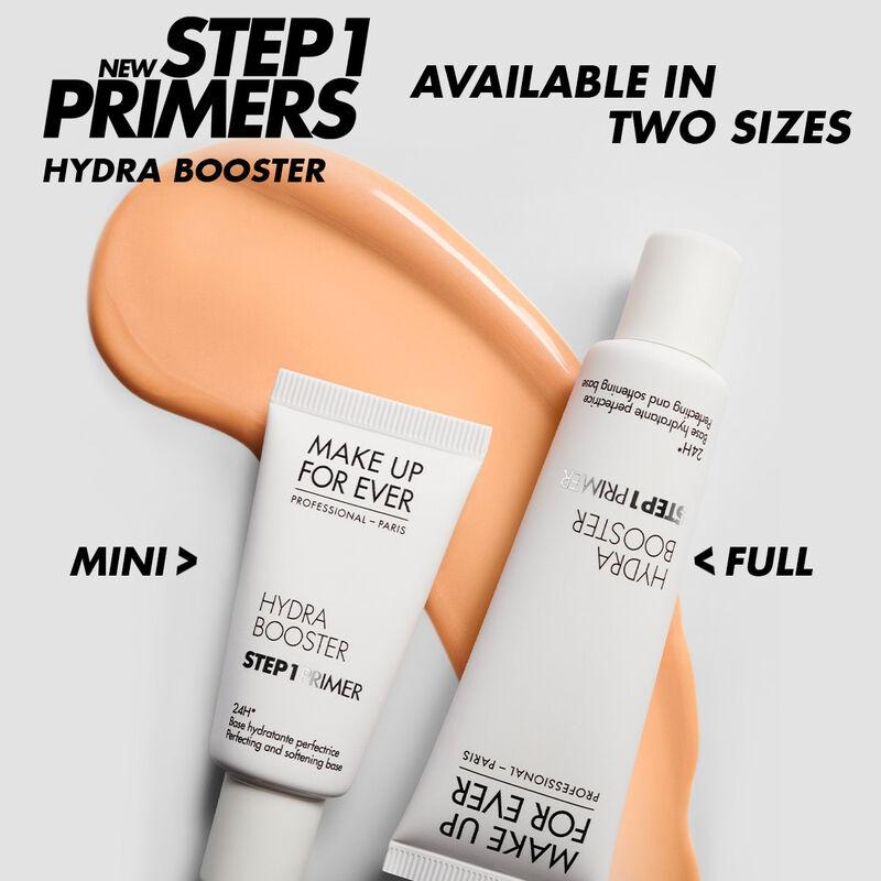 Step 1 Primer Hydra Booster with Ginseng for Radiant and Smooth Skin - Makeup