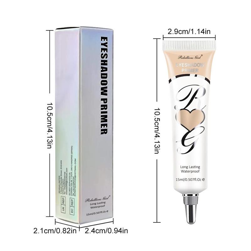 Matte Finish Liquid Eye Shadow Primer, 3 Counts set Waterproof Long-lasting Eye Shadow Base, Suitable for All Eye Shadow Eye Makeup, Eye Cosmetic Product for Women & Girls