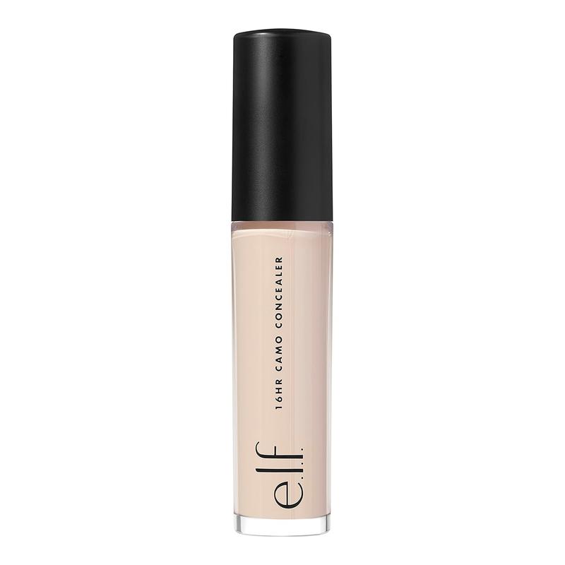 e.l.f. 16HR Camo Concealer, Full Coverage, Highly Pigmented Concealer With Matte Finish, Crease-proof, Vegan & Cruelty-Free, Light Ivory, 0.203 Fl Oz