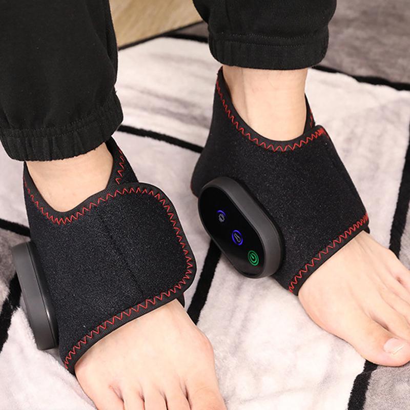 Eid Al-adha Electric Heated Foot Massager, 2 Counts Electric Foot Warmer, Foot Massage Machine, Heated Foot Massage Tool for Men & Women, Feet Massaging Machine, Foot Massager, Christmas Gift