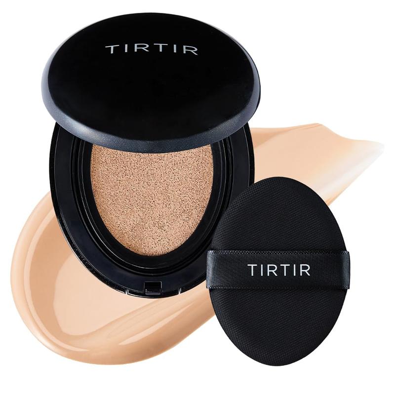 [TIRTIR] Mask Fit Cushion (2 Colors), Long lasting Coverage, High Coverage Semi Matt Light Finish, All Skin Type, Korean Style Cushion Makeup, K beauty, Viral Mask Fit Cushion Concealer Foundation