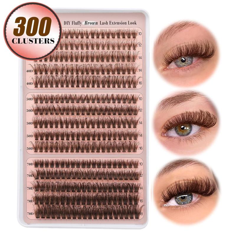 Natural Look Eyelash Extensions, 1 Box Individual False Eyelashes, Self Grafting Curl Eyelashes, Eye Makeup Enhancement False Eyelashes for Women & Girls, Christmas, Christmas Gift