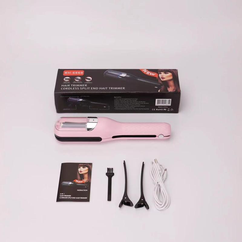 Hair Split Ends Trimmer Charging Professional Hair Cutter Smooth End Cutting Clipper Beauty Set Bag Product