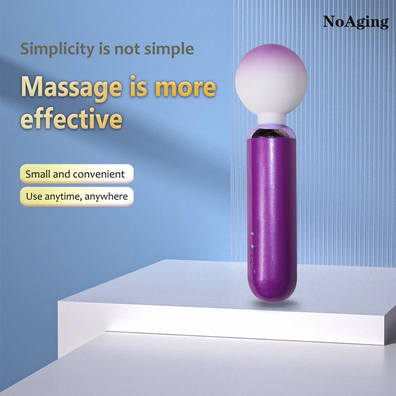 NoAging New Handheld Massager, Neck and Back Massage, Pain Relief, Comfortable and Rechargeable