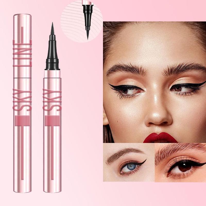 Waterproof Eyeliner Pen, 1 Count Long Lasting Fine Tip Eyeliner Pencil, Quick Drying Eyeliner Pen with Precise Flexible Tip, Easy to Apply for Eye Makeup, Professional Daily Makeup Accessories