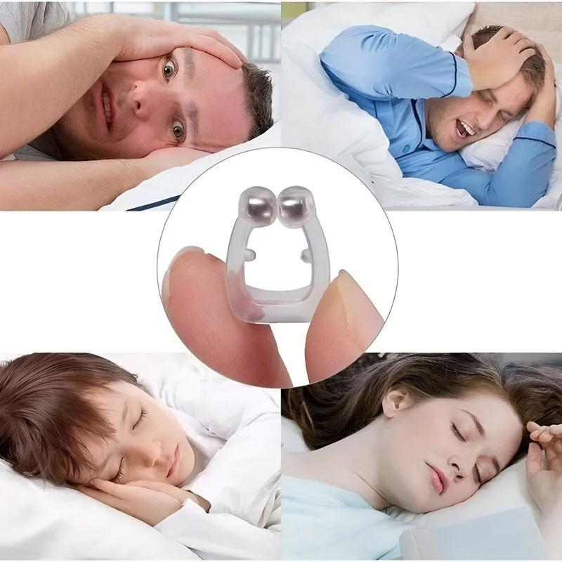 Magnetic Anti-Snoring Nose Clip – Effective Snore Reduction & Better Sleep for Men & Women