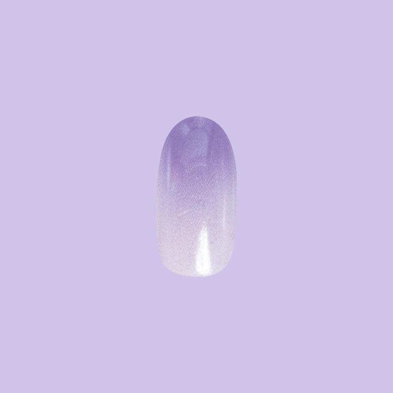 Purple Chrome Gradient - Press-On | Medium | Oval