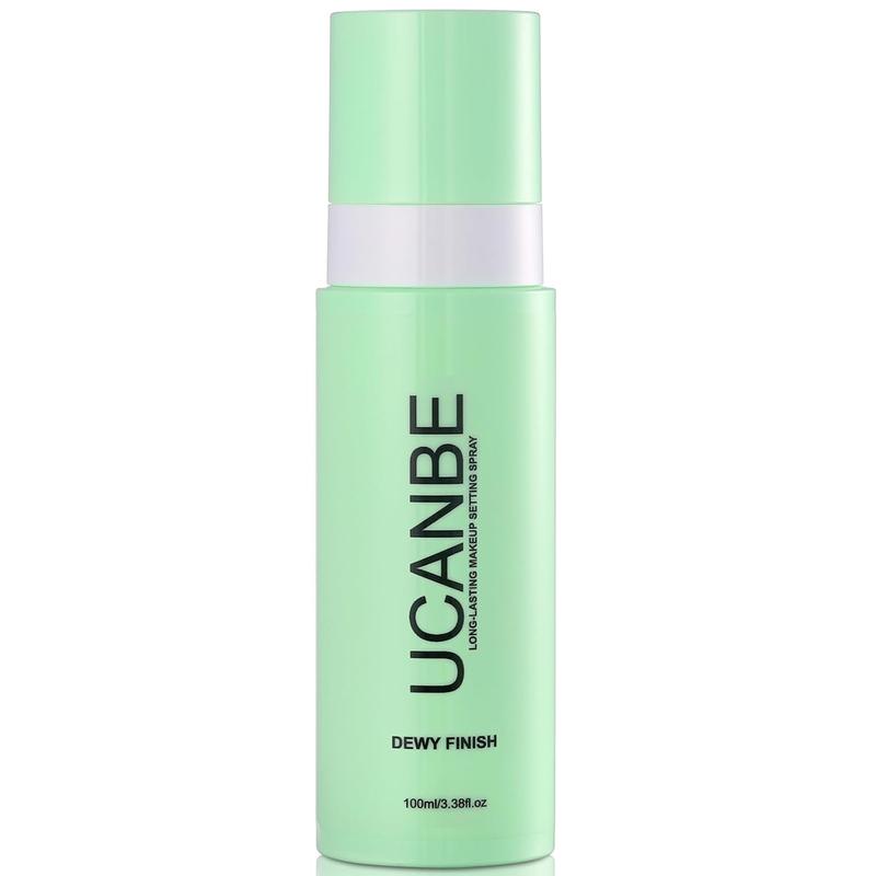 UCANBE Makeup Setting Spray, Dewy Finish Long Lasting Make Up Spray, Hydrating, Fast Drying Face Mist for Natural Glow, 3.38 fl oz