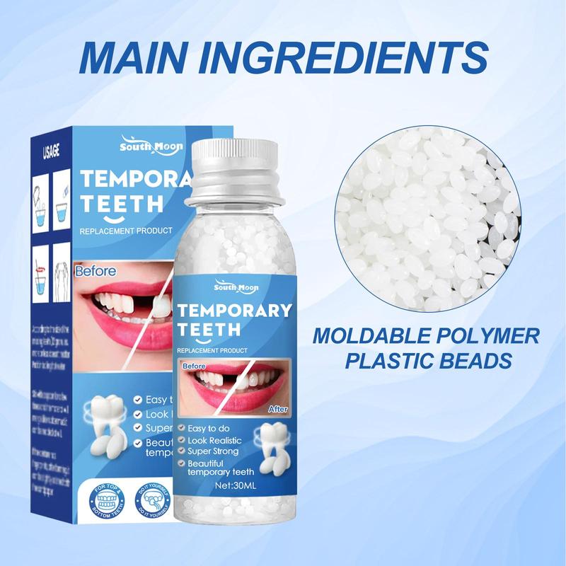 Solid Dental Gel for Temporary Tooth Filling | Fixing Cavities, Dentures & Gap Repair Oral