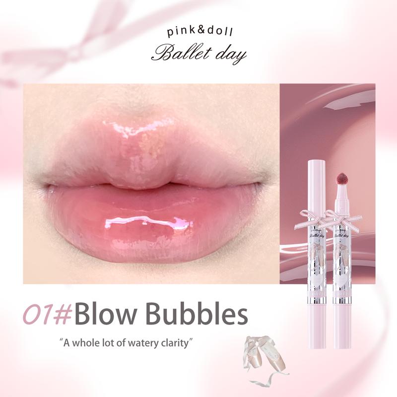 FLORTTE Small Bowknot Series Film-Forming Lip Gloss