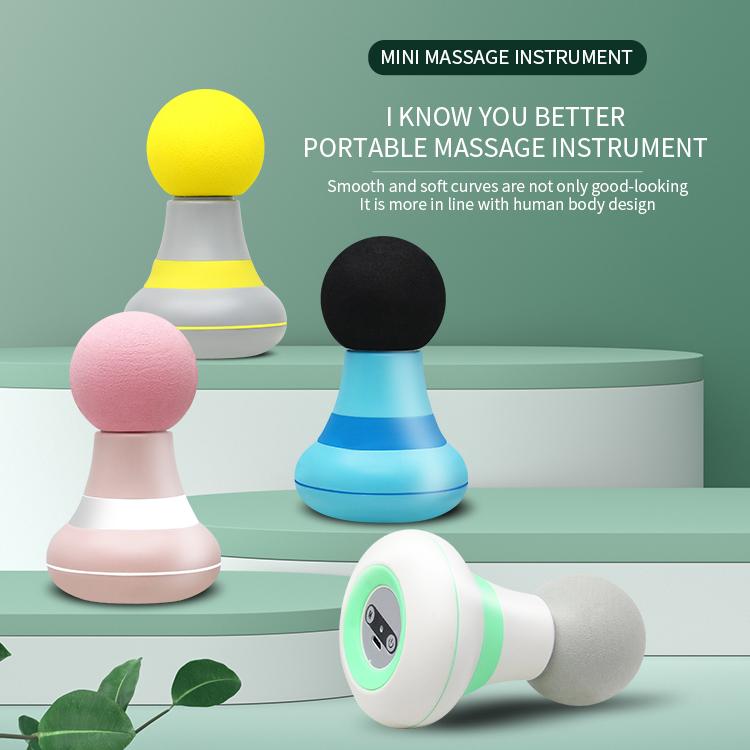 Mini Massager Portable Pocket Massager Support for Woman USB Charging 6 Speed Vibration Mode Head and Neck Relaxation Muscles and Pain Relief