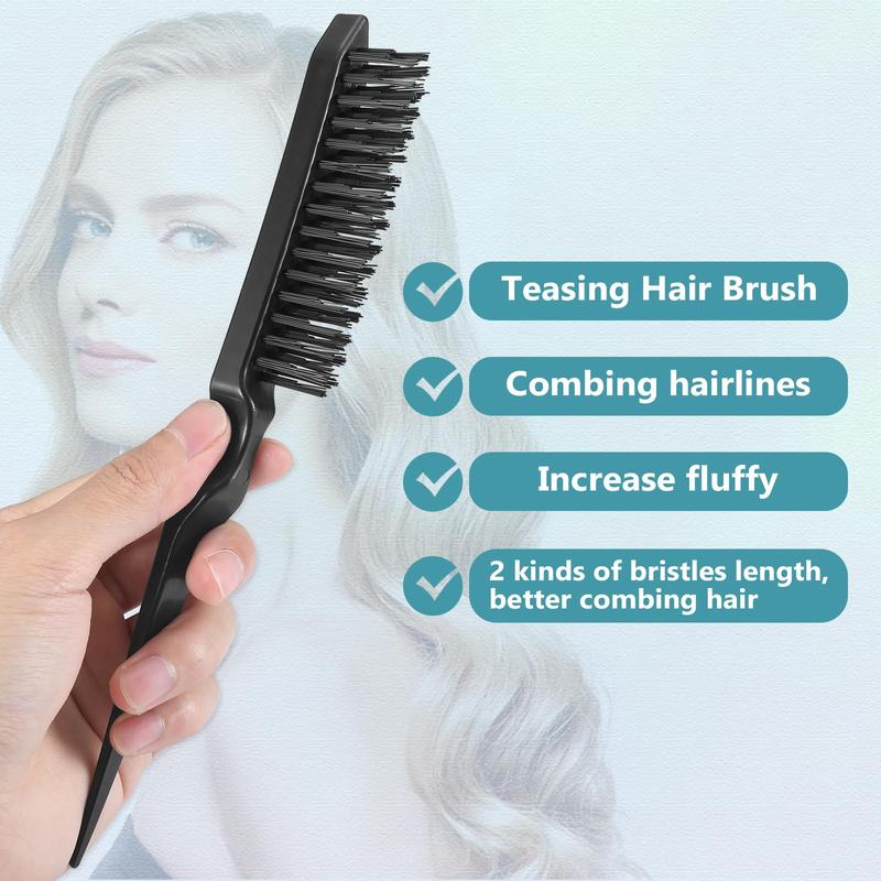 Hair Styling Brush Set, 3 Counts set Hair Comb & Brush Set, Professional Hair Styling Tool for Women & Men, Hair Smoothing Tool