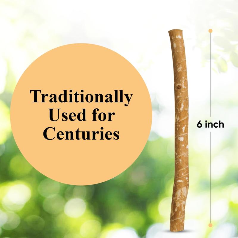 (2  Pack) Thin Sewak Al-Falah Miswak Natural Toothbrush Thin Sticks Oral Traditional Comfort