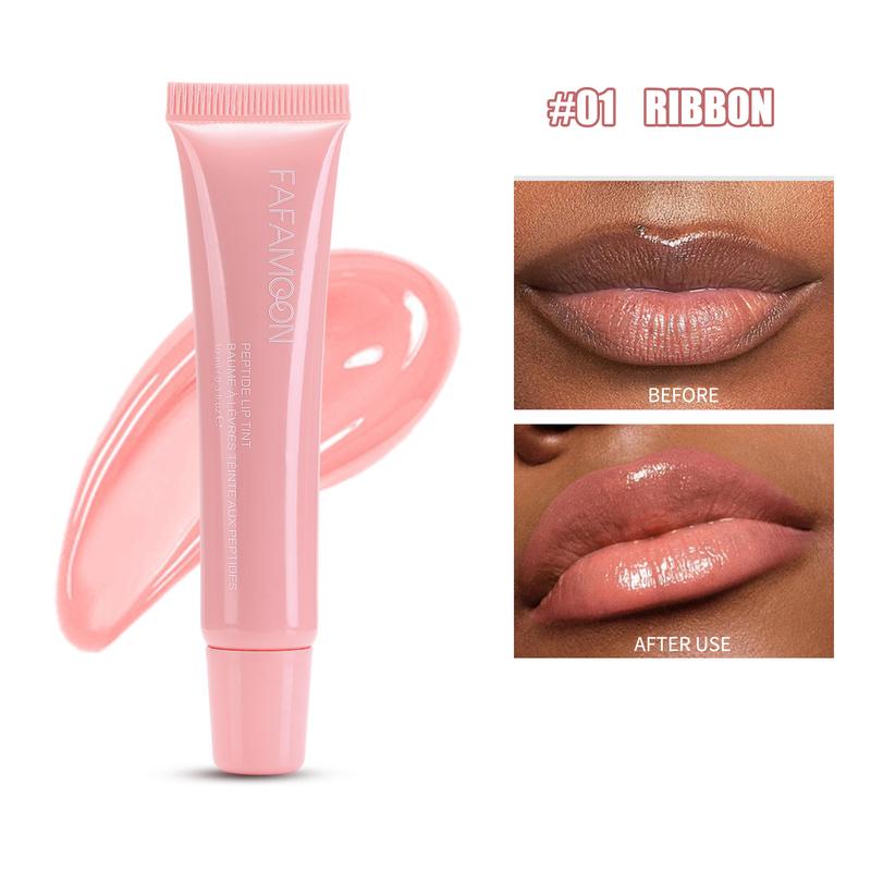 Lip Gloss Oil Shiny Tinted Lip Oil Glossy Nourishing and Moisturising Tinted Lip Gloss