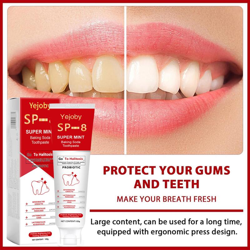 [Only $10.99!!!] SP-8 PROBIOTIC WHITENING Toothpaste rich in many probiotics Effective Tooth Cleaning and Oral Health Management,Effect is better than SP-6 and SP-7,SP-8 SP-6 SP-4 sp-8 sp-6 sp-4 sp8 sp6 sp4