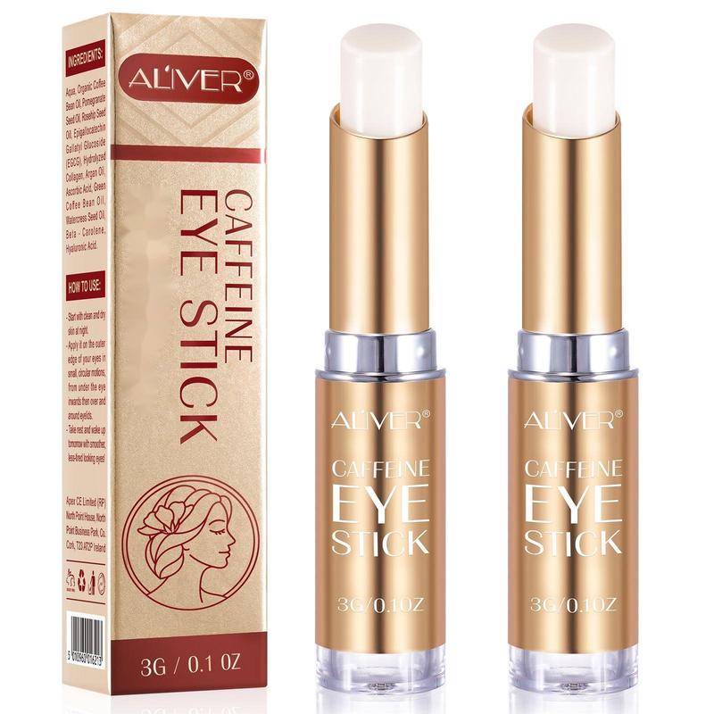 ALIVER Caffeine Eye Cream Stick for All Skin Types, 3g 0.1 oz - Comfort Skin Care