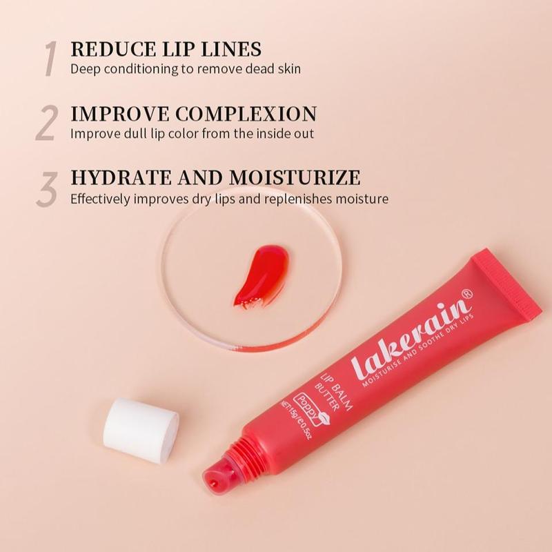 Moisturizing Lip Balm, 6 Counts set Hydrating Lip Balm, Nourishing Lip Stick, Plumping Lip Oil Lip Stick For Day And Night Use