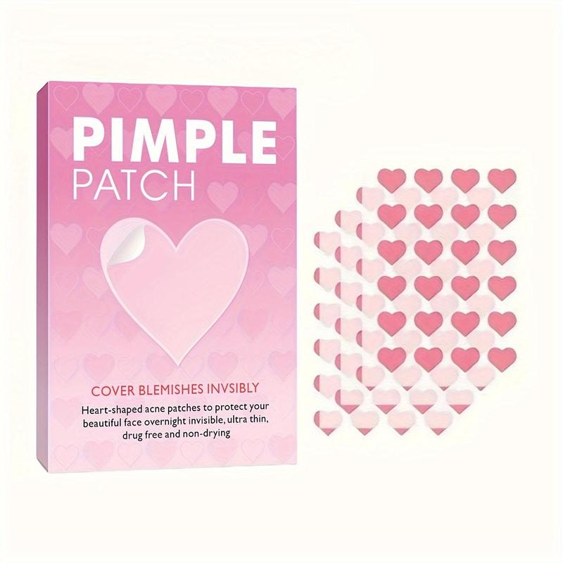 Heart Shaped Hydrocolloid Pimple Patch, 240pcs box Invisible Acne Cover Patches, Skin Care Product for Women & Men