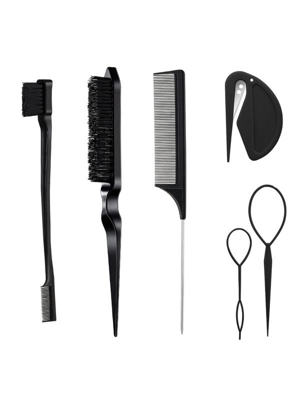 Professional Hair Styling Tool Set (6pcs), Hair Styling Tool Set, Diy Hair Styling Tool Set for Women and Girls for Hairstyle Design