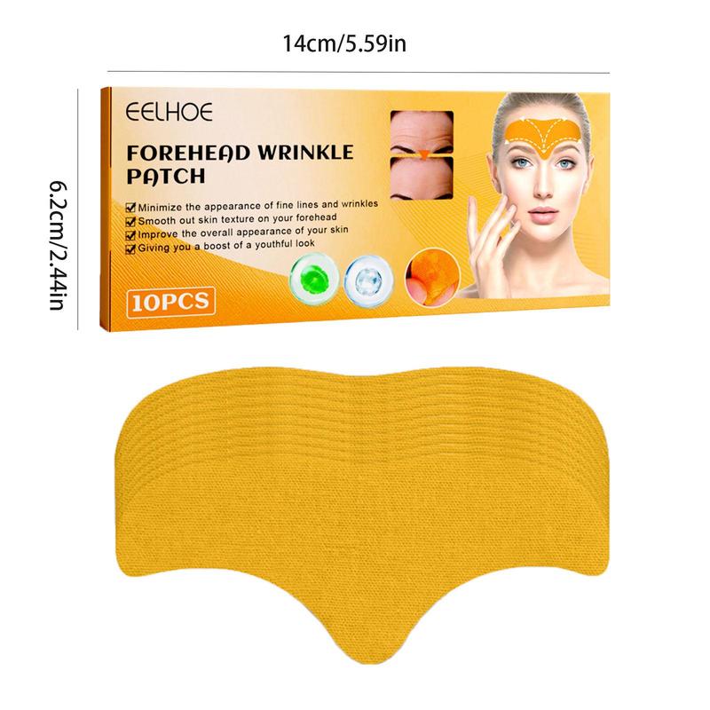 Forehead Wrinkle Firming Patch for Reduces The Signs Of Aging, 10pcs box Face Lifting Firming Patch, Facial Skin Care Product