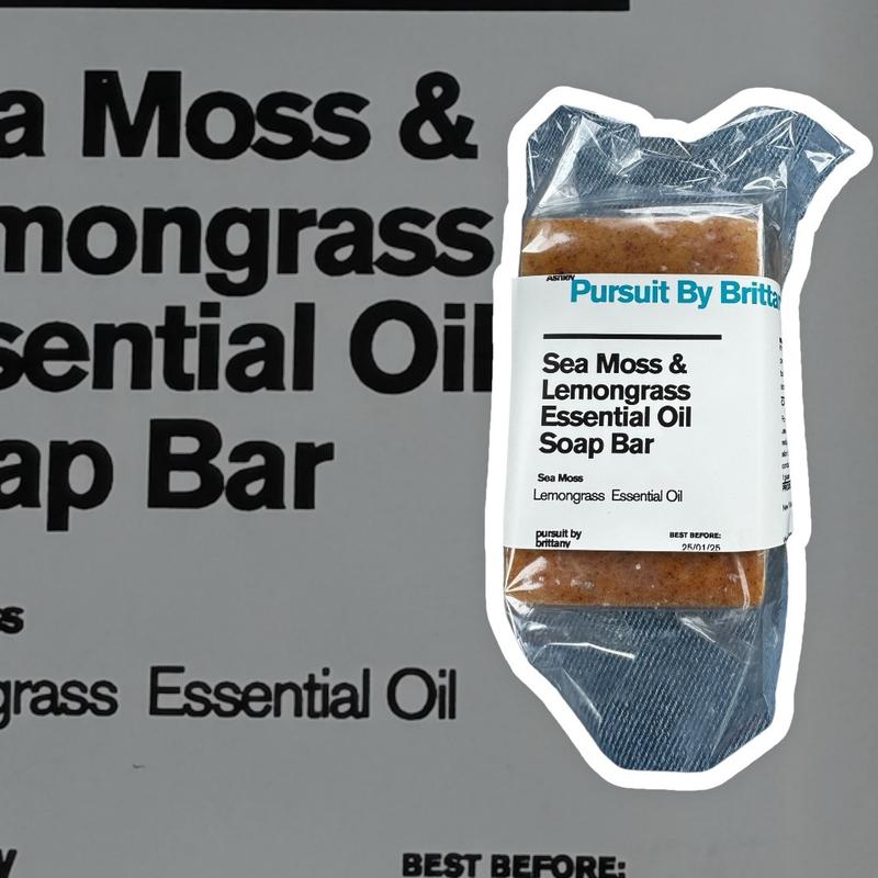 Lemongrass & Seamoss Facial  Skincare Facial Wash