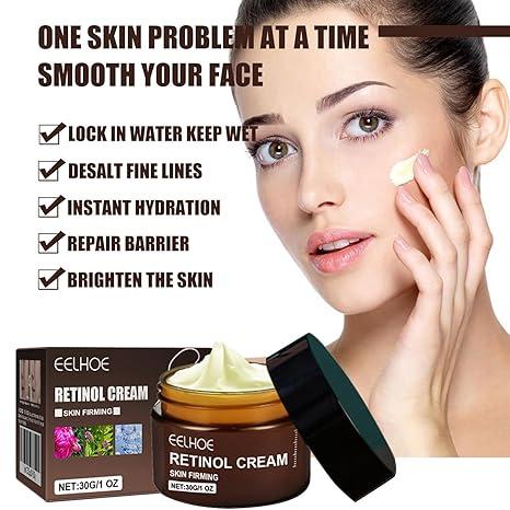 EELHOE Retinol Cream Anti-wrinkle & Anti-aging Retinol Face Cream Firming & Tightening Deep Moisture Hydrate Moisturizer Skincare retinol