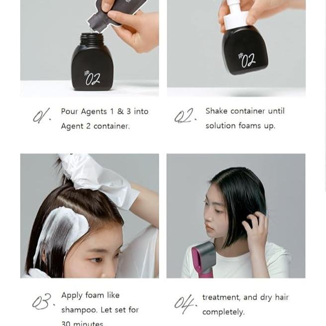 7K 60G Primer Hello Bubble   Hair Easy At-Home Color with Hair Ampoule for Hair Protection Vivid Color Foam