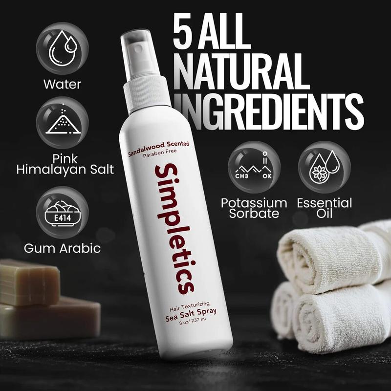 Himalayan Salt Spray - Hair styling support from natural ingredients