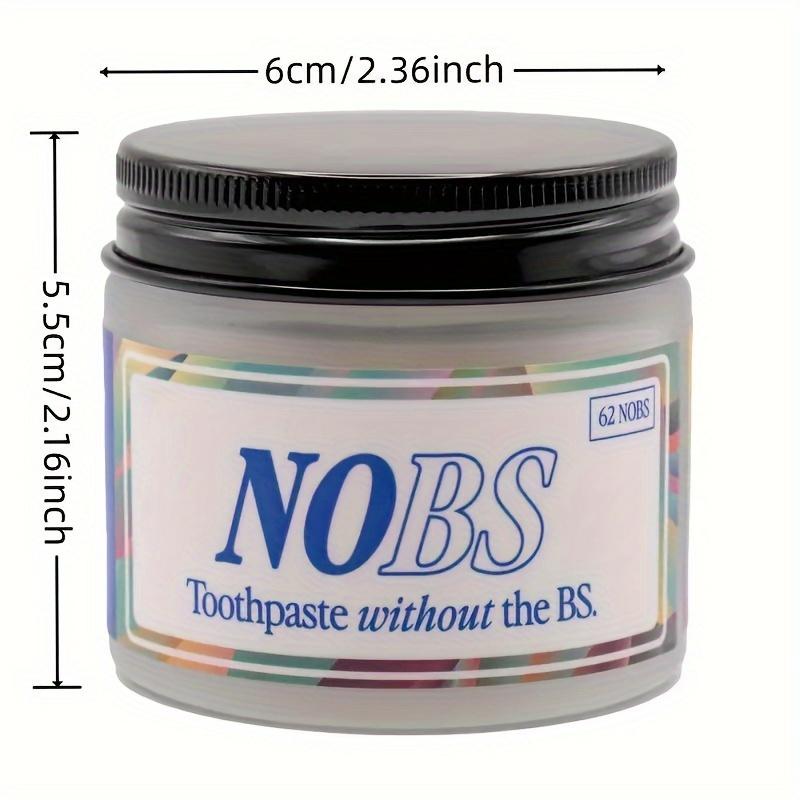 NOBS Toothpaste Tablets..