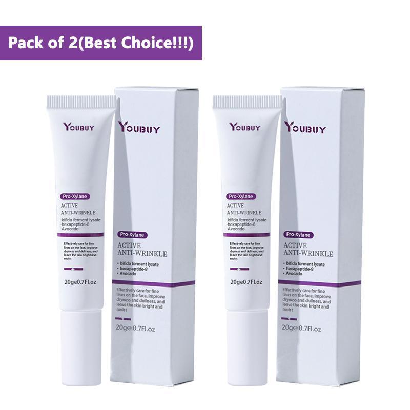 [90% People Choose] 2PCS Glass Color Anti -wrinkle Eye Cream Remove eye bags and Dark Circles