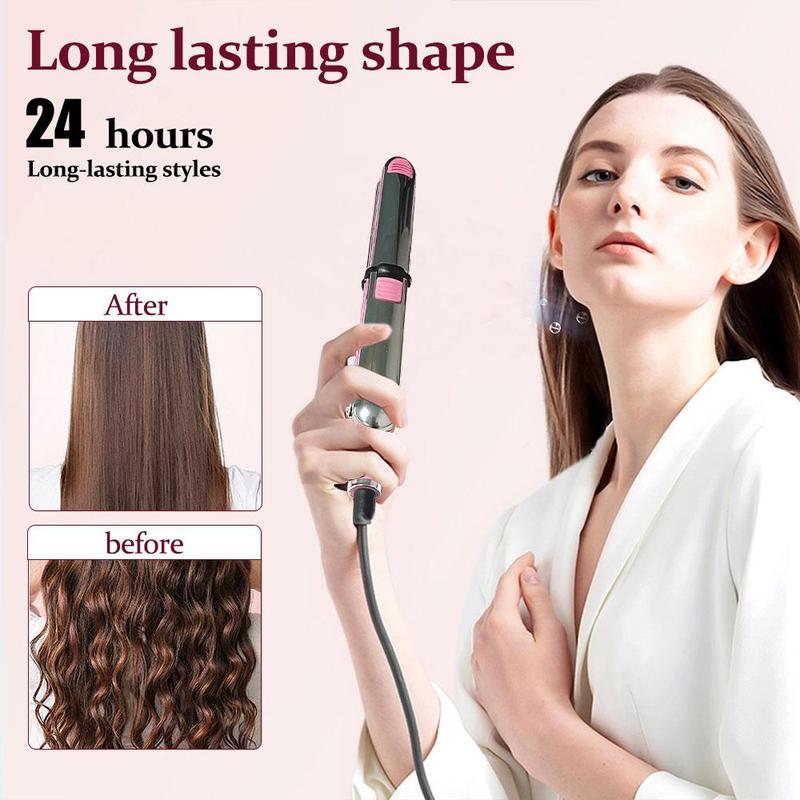 2 in 1 Iron Straightener, Electric Heated Hair Straightener, Professional Hair Styling Tool for Home & Salon Use, Christmas, Fall, Winter Gift, Christmas Gift