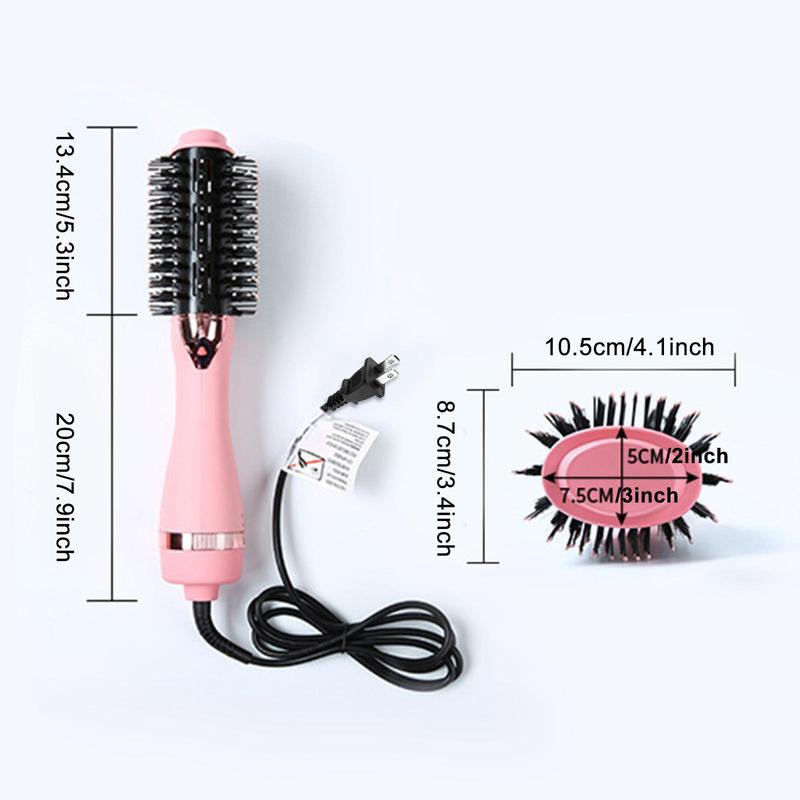 Multifunctional Hair Straightener, Portable Hair Straightening Comb, Hair Styling Tool for Home & Travel, Blowout Dryer Brush, Christmas Gifts