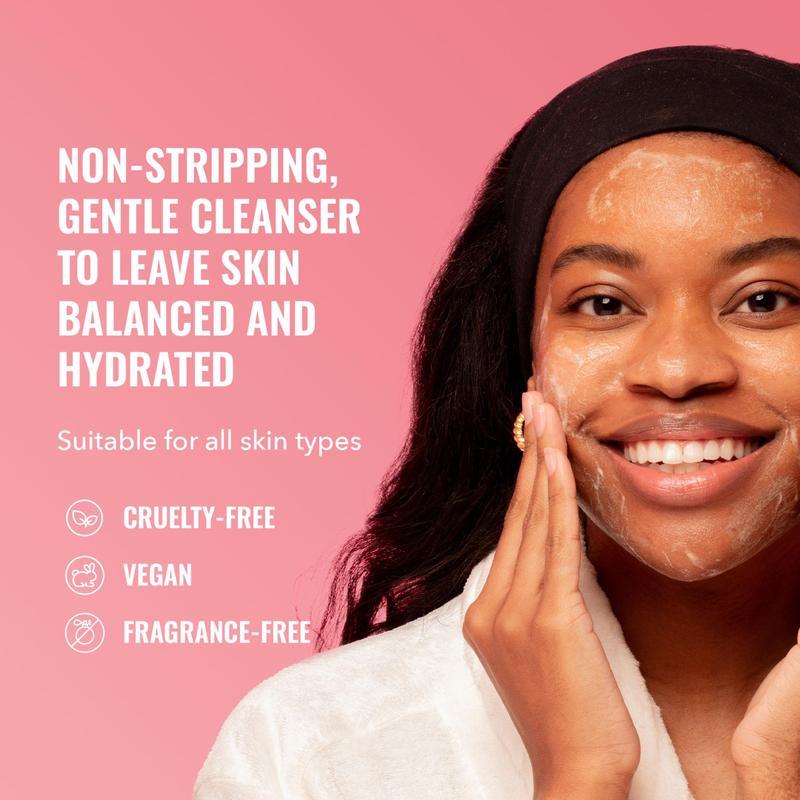 Good Molecules Hydrating Facial Cleansing Gel  Face Wash with Rosewater and Pineapple  Skincare for Face Moisturize Cleanser Cream Gentle Pack Radiant