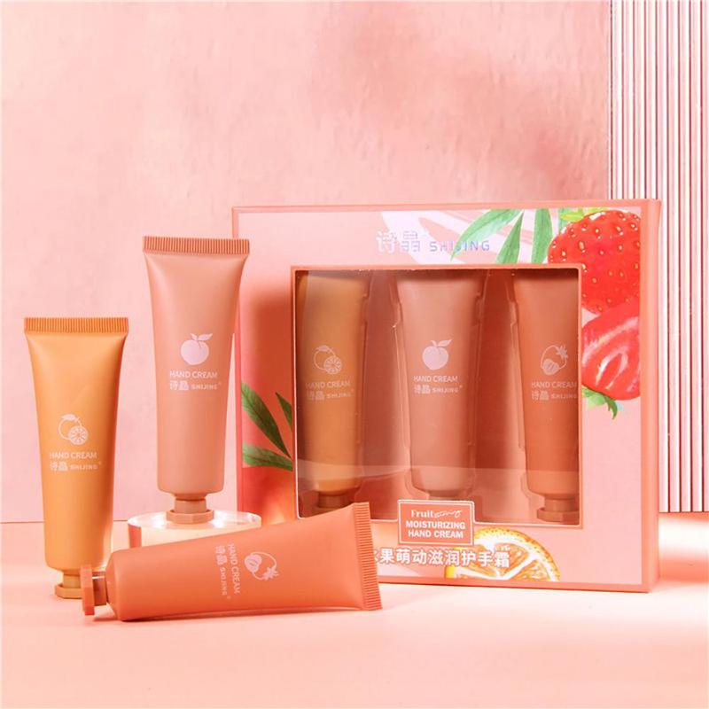 Moisturizing Hand Cream, 3pcs set Hydrating Nourishing Hand Lotion for Winter, Hand Care Product, Improving Hand Skin