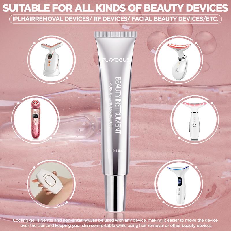 Radio Frequency Gel for Use with RF Facial Machine, Conductive Gel for Face Microcurrent, Use for Skin Soothing and Hydrating, 50ml Tube Moisturizers Skincare Comfort