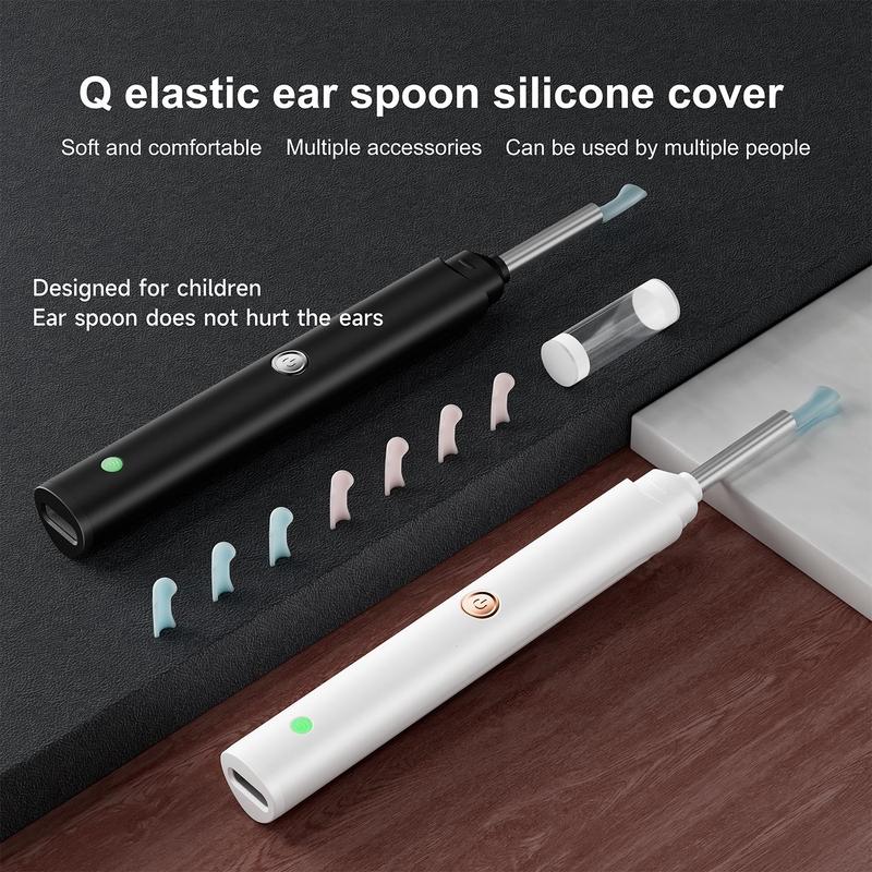 Wireless Visual Earwax Removal Kit, 1 Box Intelligent WiFi Earwax Removal Tool with Light, HD Endoscope Earwax Removal Tool, Ear Cleaning Tool