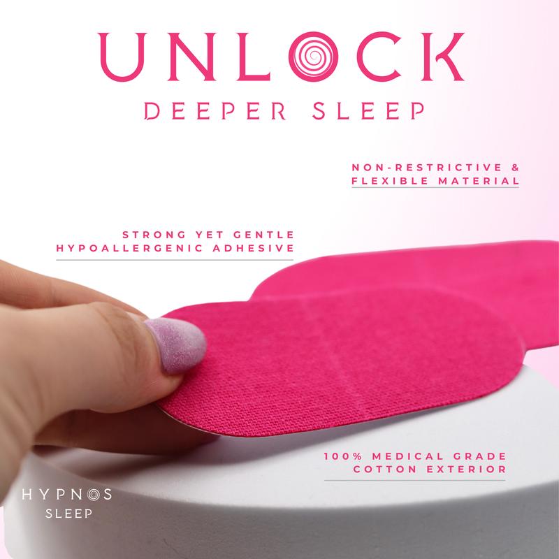 Hypnos Sleep Greek Goddess Pack: 30 Pack Mouth Tape and Nasal Strips | For Better Breathing & Better Sleep | Bye Bye Snoring