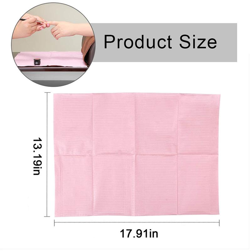 50 125 PCS Disposable Nail Art Table Towels Mat 13