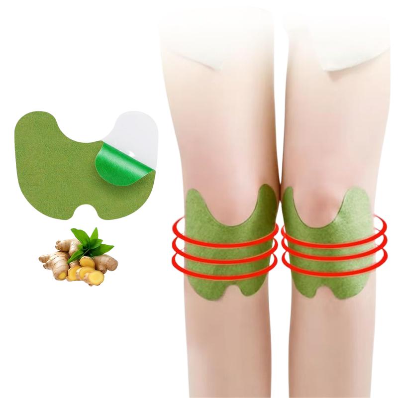 72pcs Wormwood Patch Knee Relief for Warm Knee Joint and Muscle Relief - Natural Herbal Self Heating - Daily