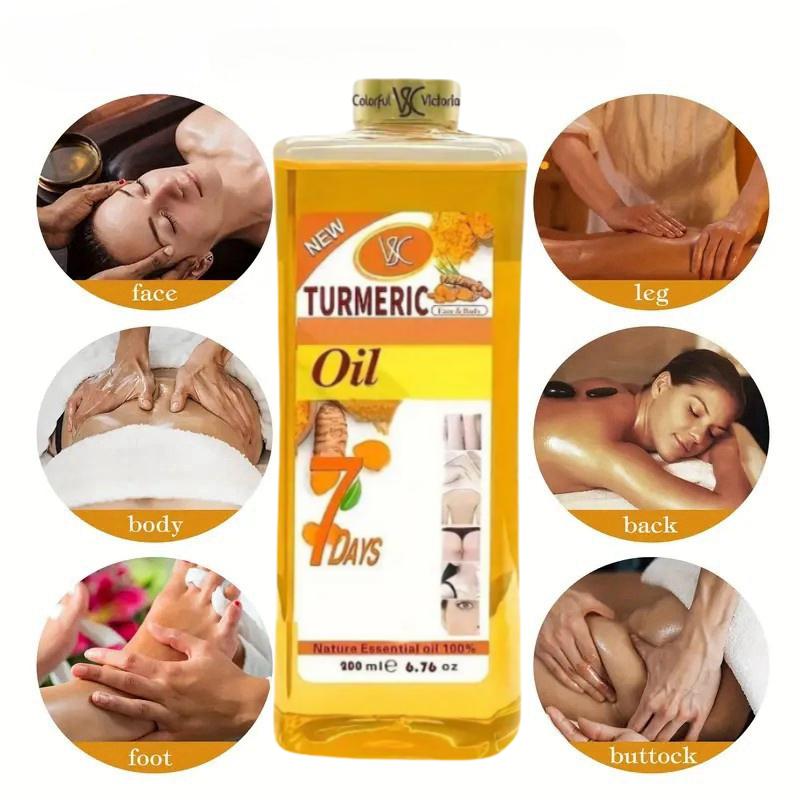 Turmeric Wash and Care Three PieceSet, Turmeric massage oil, TurmericCleansing Mousse, Turmeric SoapFacial Cleansing Skincare，FacialCleansing Cleanser，Body cleansing soap，Body massage oil